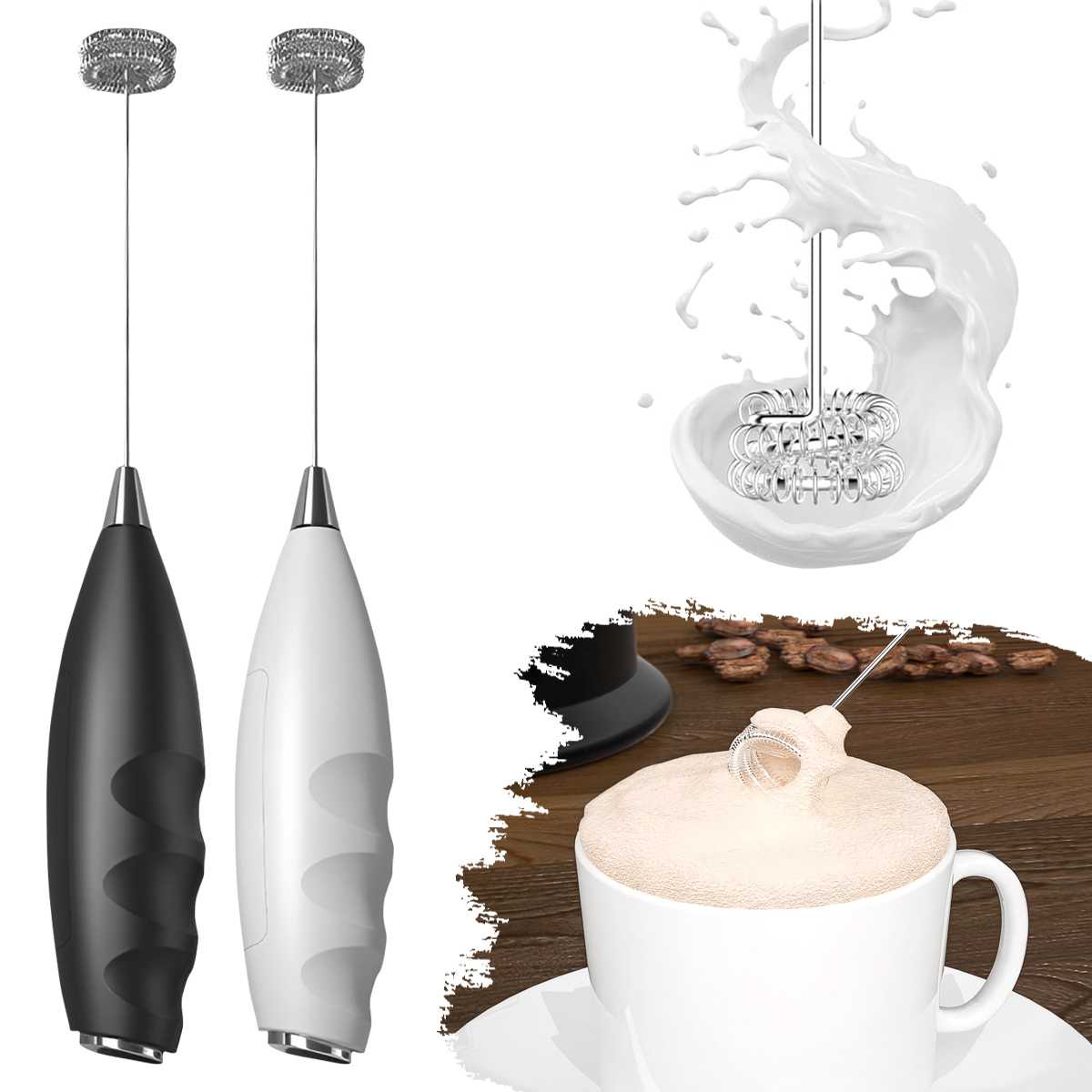 Kitchen Appliances For Sale - Coffee Electric Milk Frother Electric Whisk
