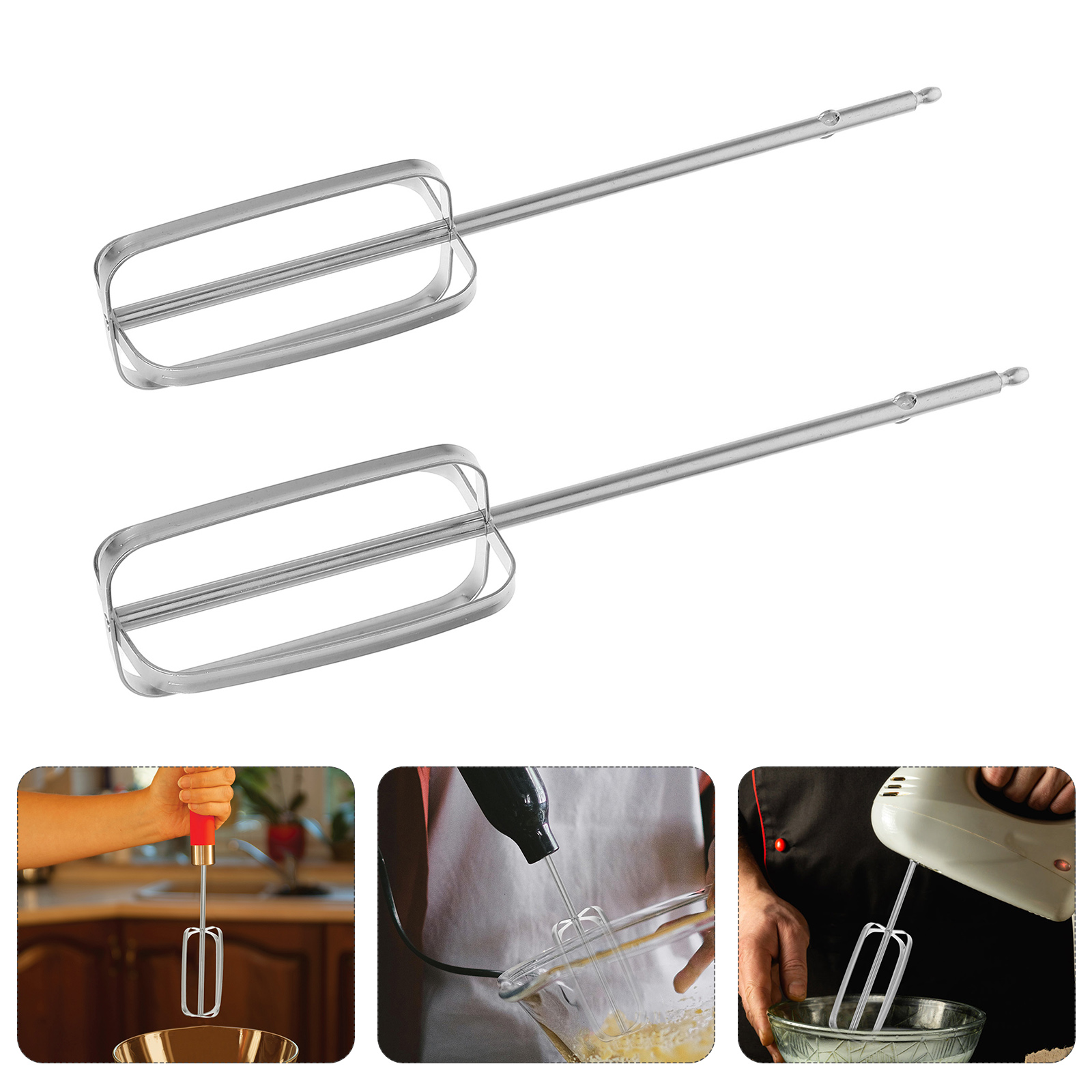 Kitchen Appliances For Sale - 2 Pcs Stainless Steel Hand Mixer
