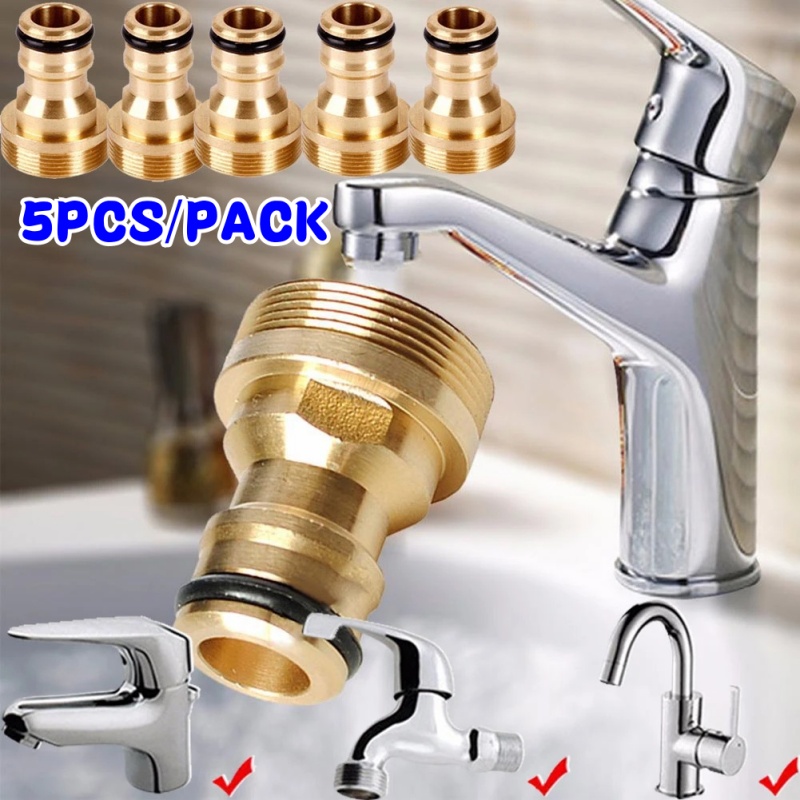 1/ 5PCS Universal Brass Tap Ki - Kitchen Appliances For Sale review and price