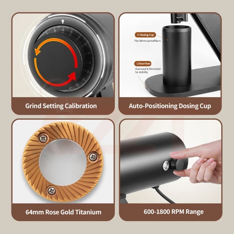 【Appliances】 FL250 Adjustable  - Coffee Grinder Burr review and price