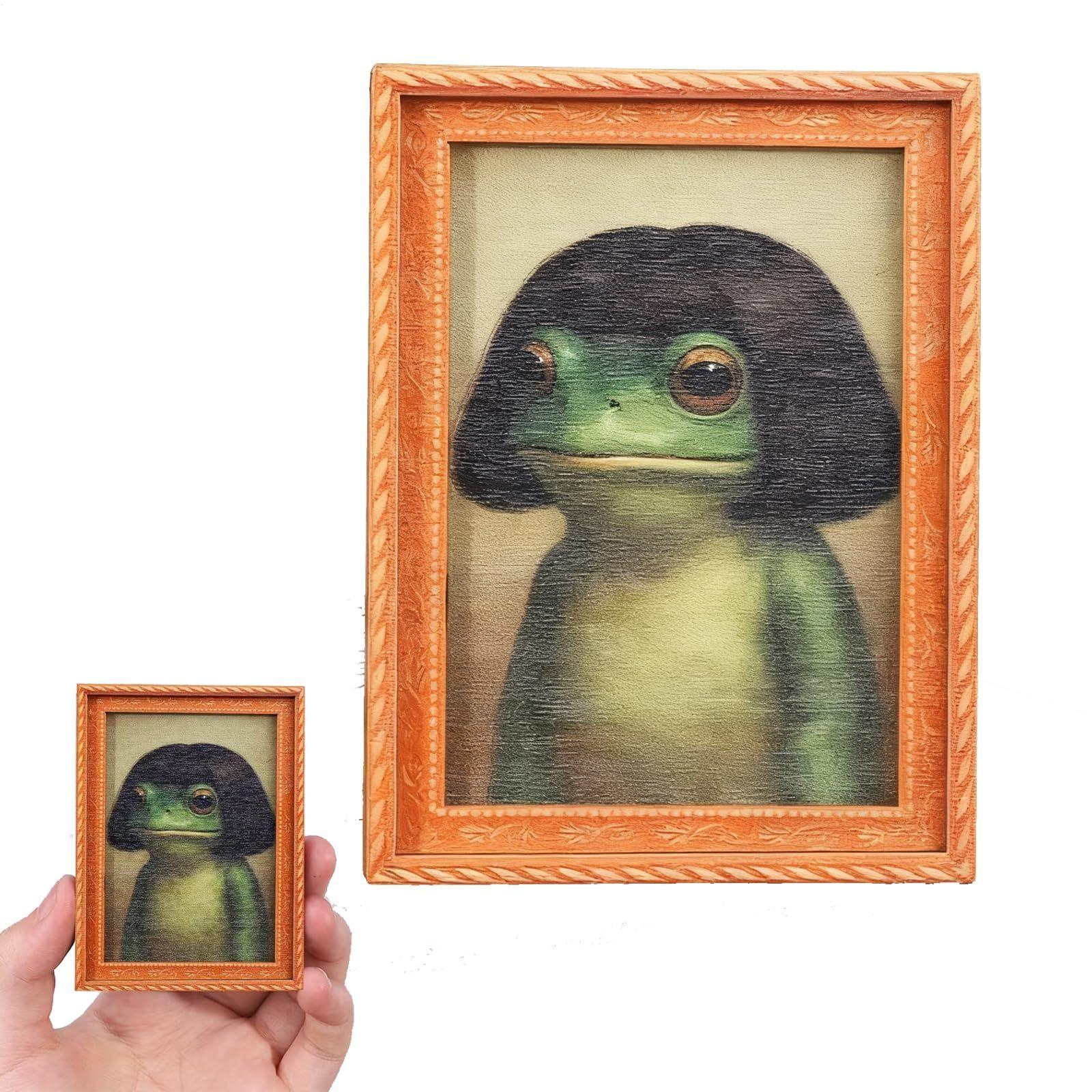 Frog Magnets Cute Funny Retro  - Kitchen Appliances Photos review and price