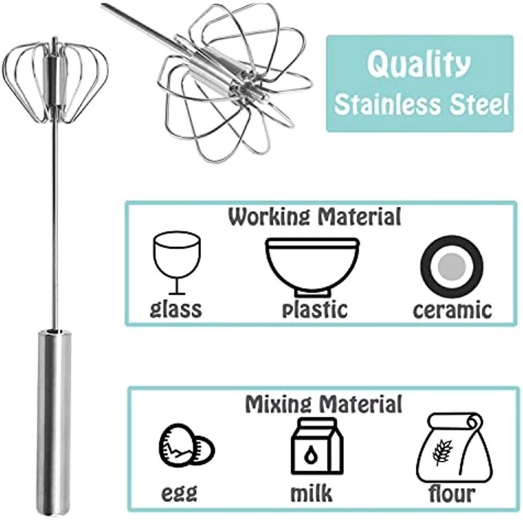 1/3pcs Stainless Steel Egg Bea - Kitchen Appliances For Sale review and price